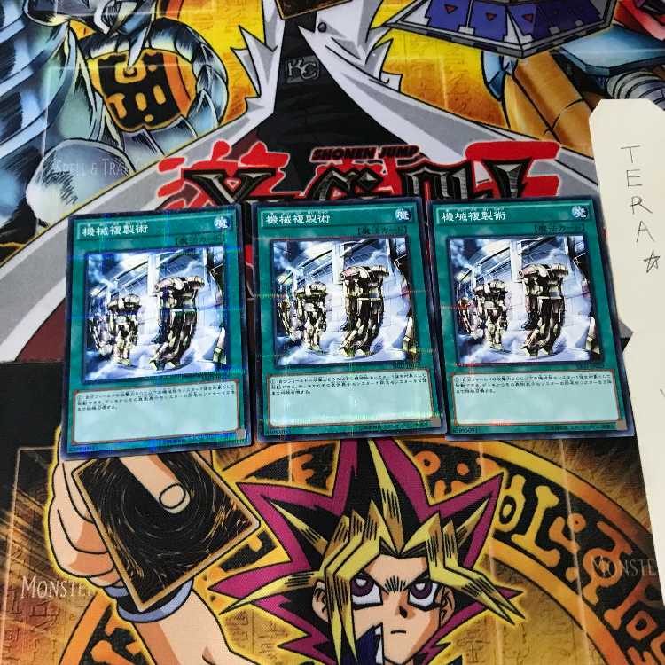 Machine Duplication SR03 10 Normal Parallel, set of 3, Tera.