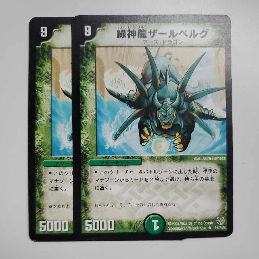 緑神龍ザールベルグ 2枚セット