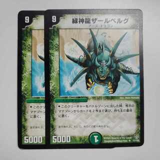 緑神龍ザールベルグ 2枚セット