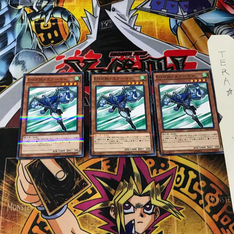 E・HERO エアーマン 20AP 6 ノーマルパラレル 3枚セット てら