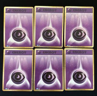 Pokemonclassic Promo PsychicEnergy 6 copies