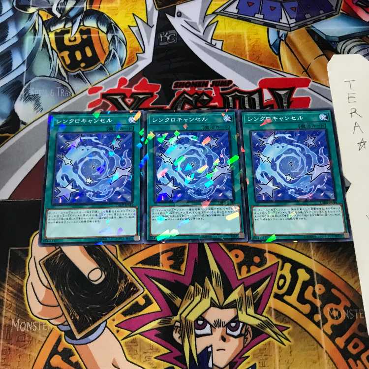 シンクロキャンセル DBHS 4 ノーマルパラレル 3枚セット てら