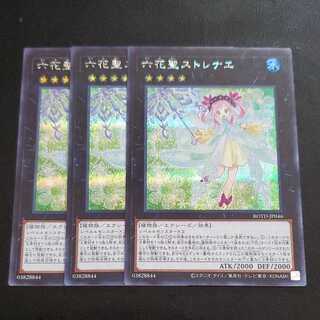遊戯王　六花聖ストレナエ　シク　3枚