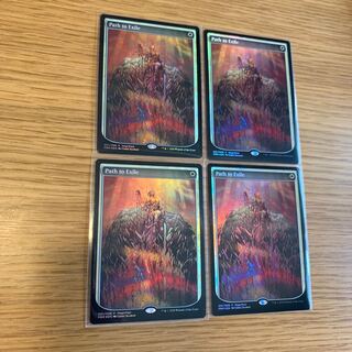 Foil 4枚セット 流刑への道 / Path to Exile GPプロモ