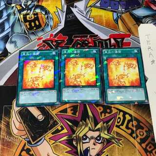 真炎の爆発 DT14 8 デュエルターミナル 3枚セット てら