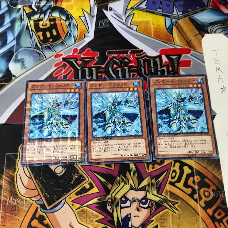 ブリザード・ウォリアー DTC1 3 デュエルターミナル 3枚セット てら