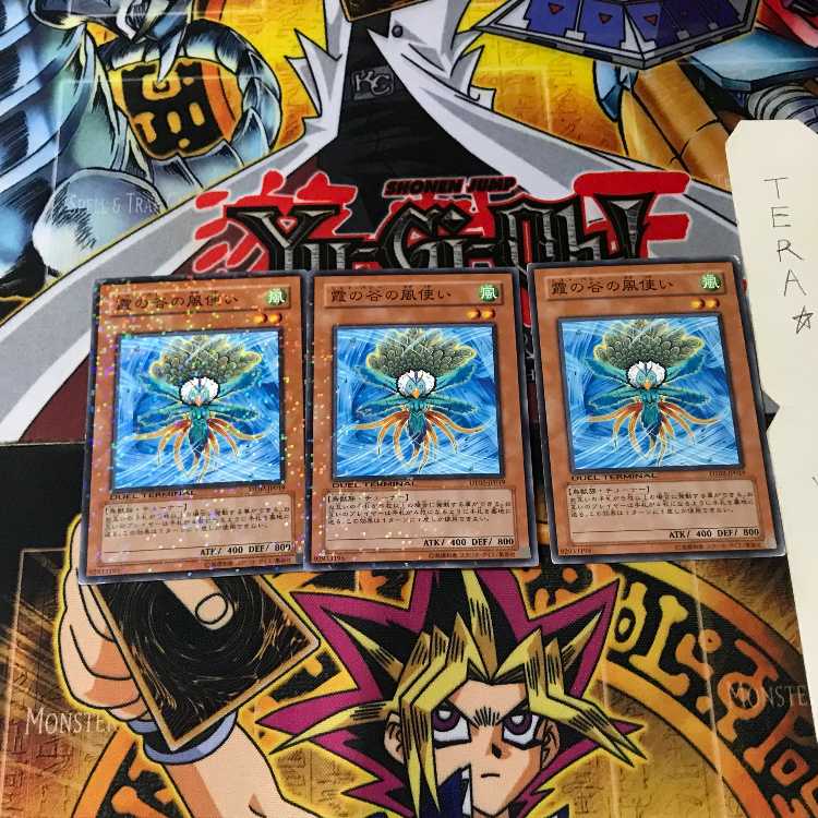 霞の谷の風使い DT02 2 デュエルターミナル 3枚セット てら