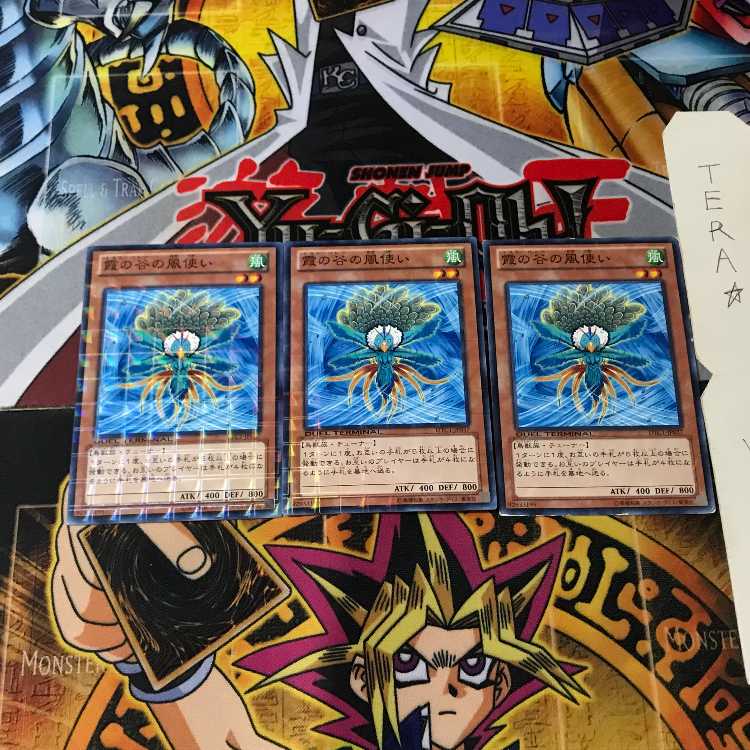 霞の谷の風使い DTC1 6 デュエルターミナル 3枚セット てら