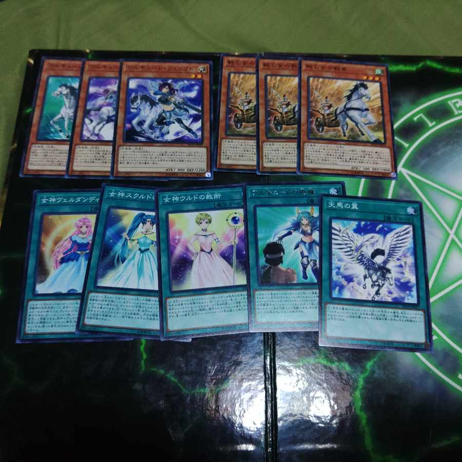 Valkyrie Deck Parts Mischief of the Time Goddess, row A, Angels, Yu-Gi-Oh!