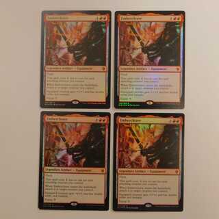 【Foil】エンバレスの宝剣/Embercleave　英４枚