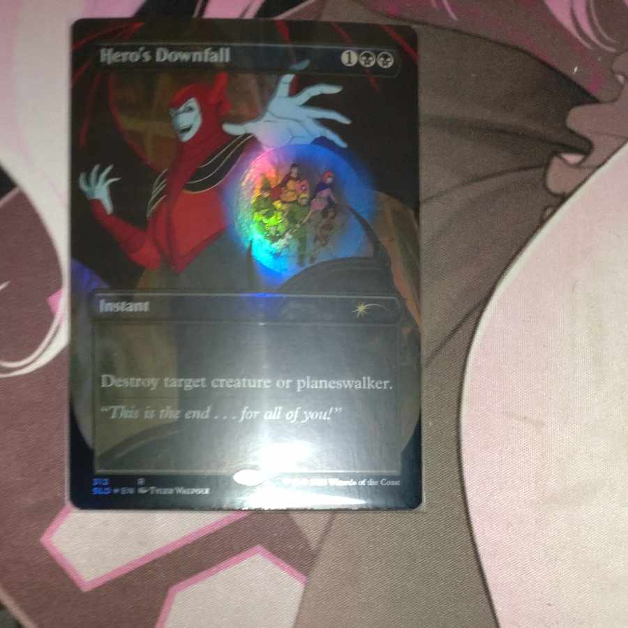 Hero's Downfall secret lair Foil