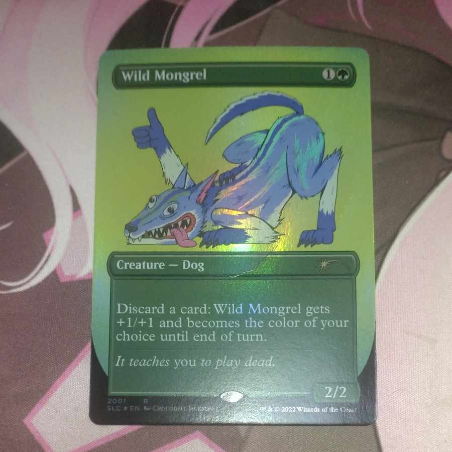 野生の雑種犬 secret lair Foil 1枚