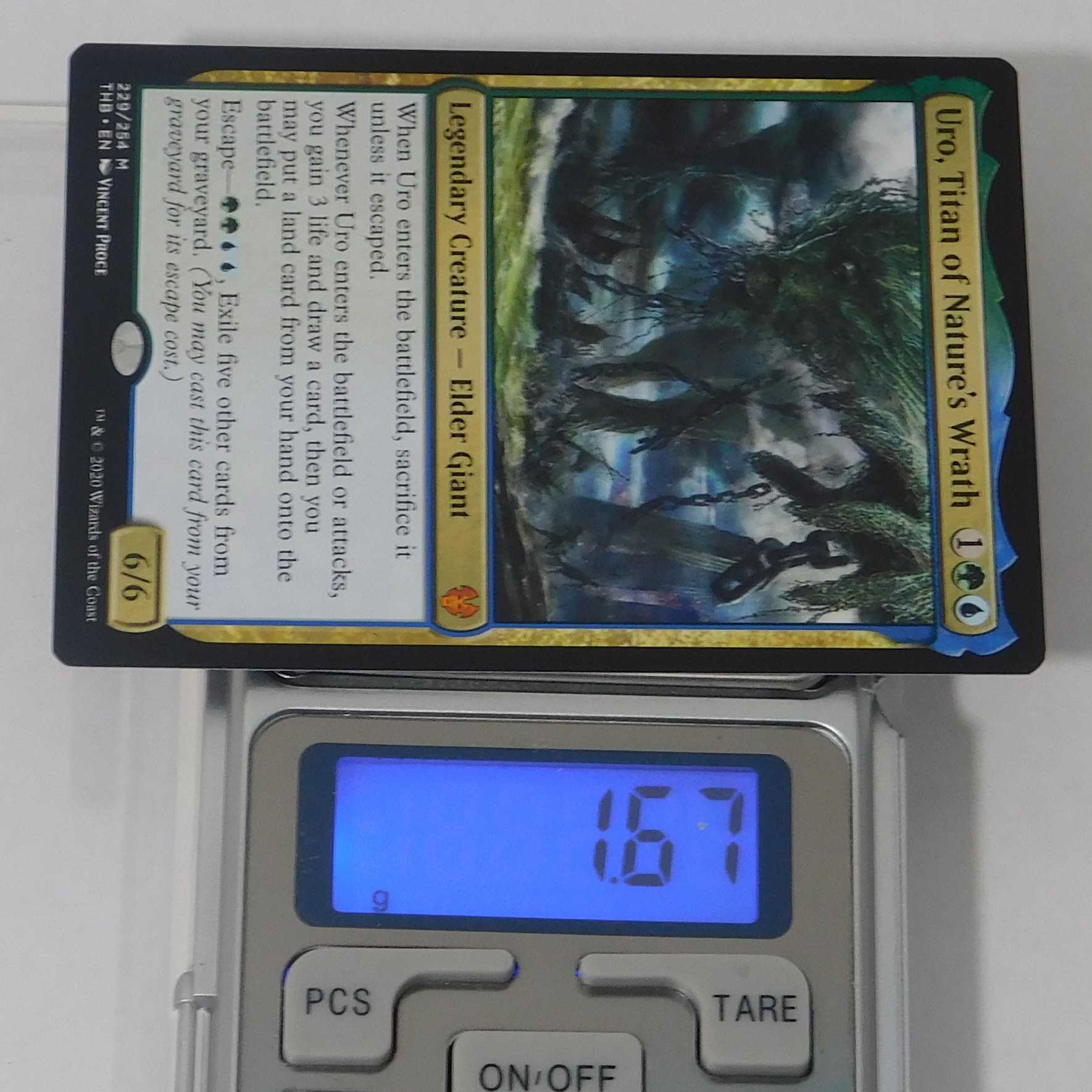 自然の怒りのタイタン、ウーロ/Uro 英4枚 ③