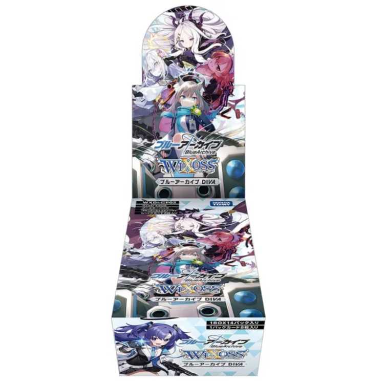 WXDi-CP02　ウィクロスTCG　ブースターパック　ブルーアーカイブ DIVA　1カートン　16BOX