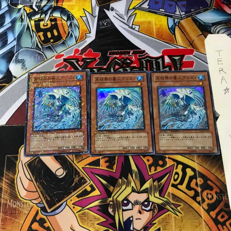 氷結界の番人ブリズド DT01 7 デュエルターミナル 3枚セット てら
