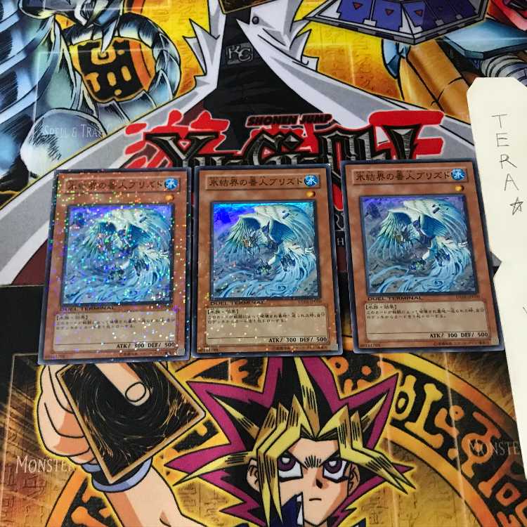 氷結界の番人ブリズド DT01 8 デュエルターミナル 3枚セット てら