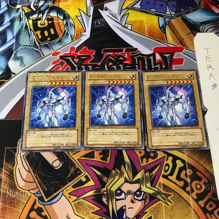 E・HERO ネオス DT01 5 デュエルターミナル 3枚セット てら