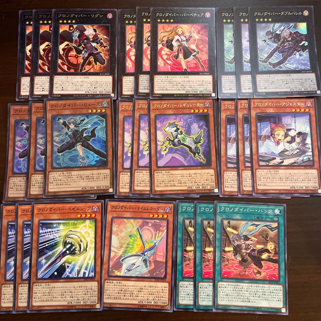 Chrono Diver Set (Time Thief Redoer, Perpetua, Double Barrel, Crown, Regulator, Adjuster, Bezel Ship, Time Recorder, Startup, Hack, Flyback, Retrograde)