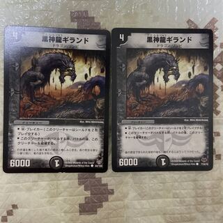 黒神龍ギランド　2枚