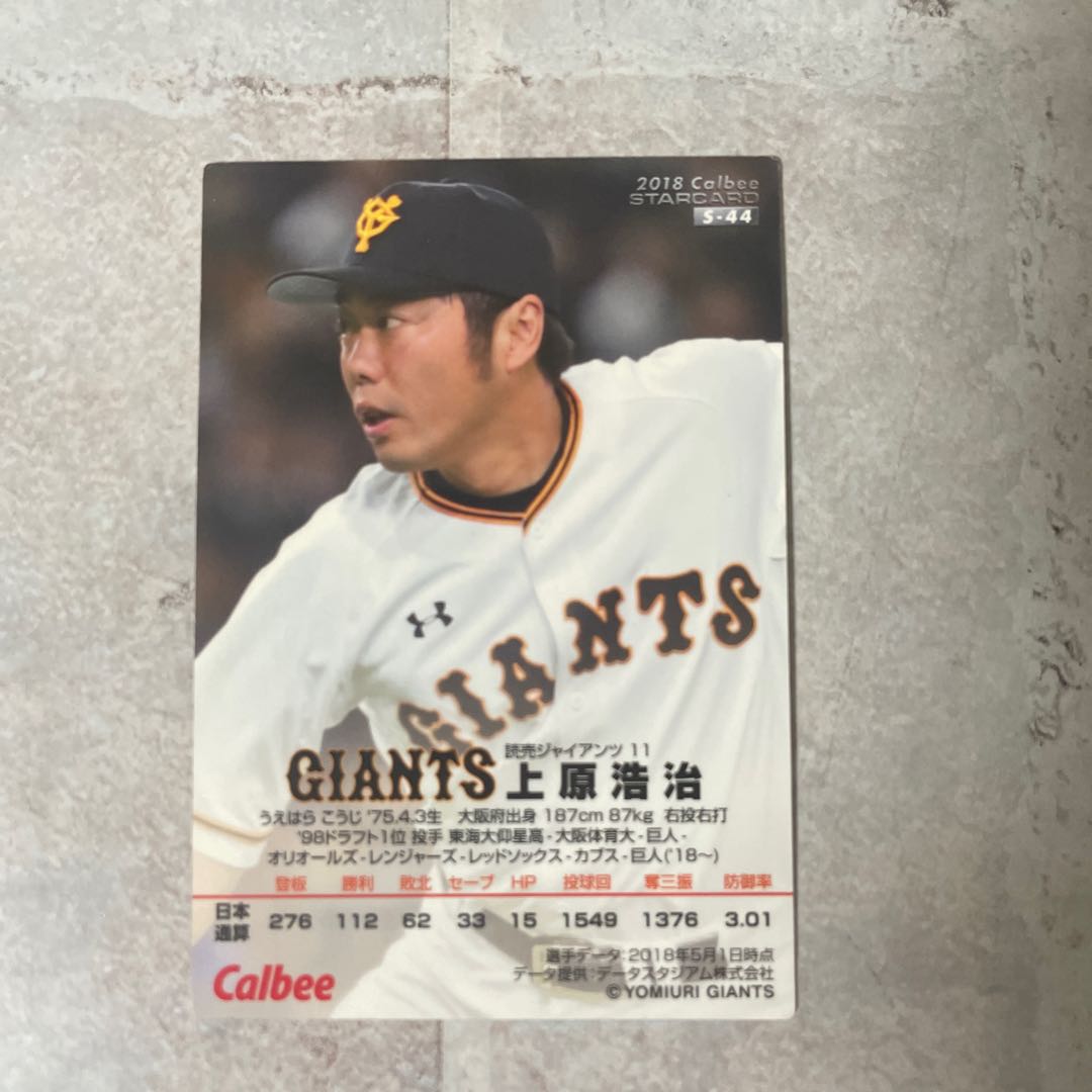 Professional Baseball Card Koji Uehara 1枚
