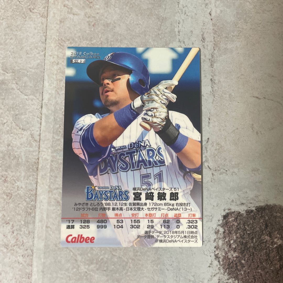 プロ野球カード宮崎敏朗 1枚