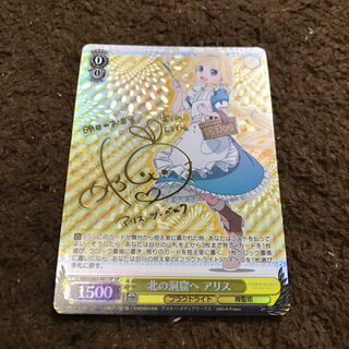 北の洞窟へ アリス サイン