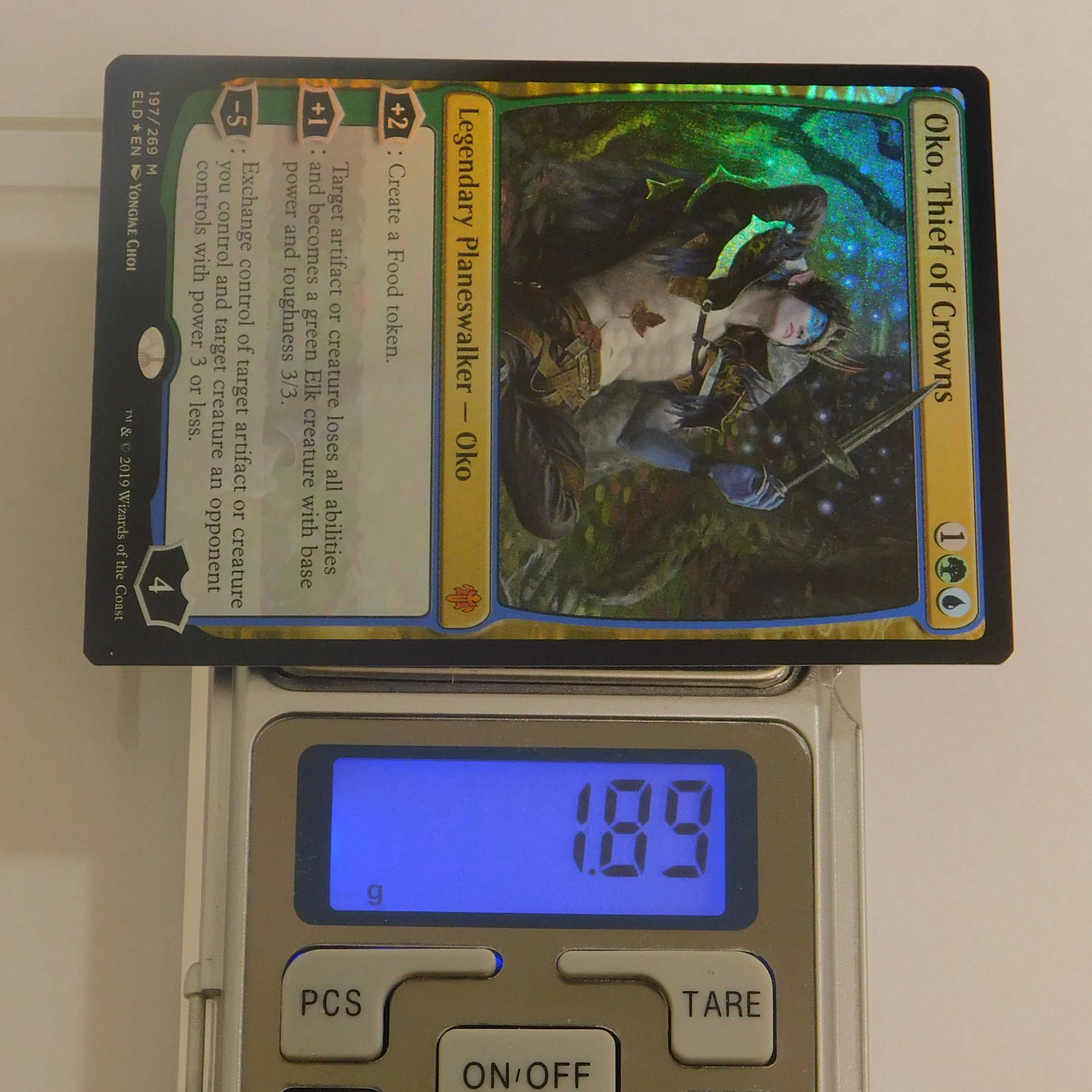 王冠泥棒、オーコ/Oko　通常版Foil　英４枚