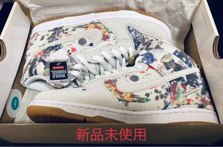 Supreme x Nike SB Dunk High Ramelzee HoWight/Multi Color 26.5cm