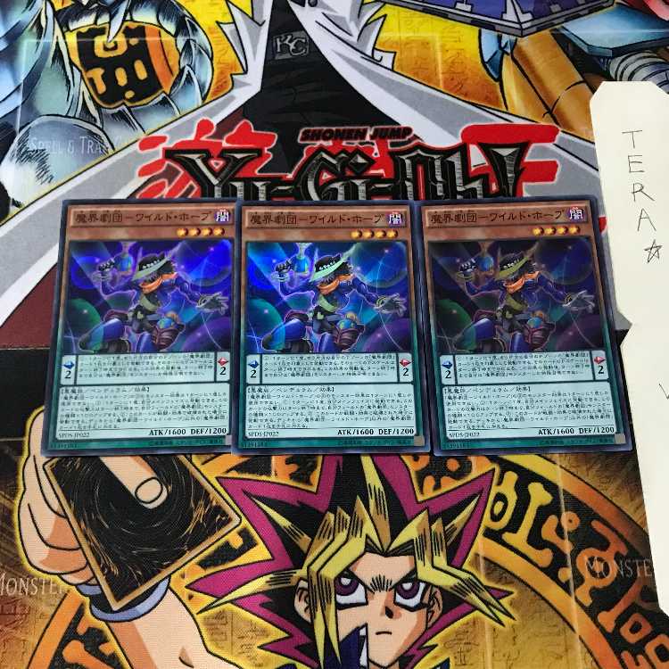 魔界劇団-ワイルド・ホープ SPDS 3 スーパー 3枚セット てら