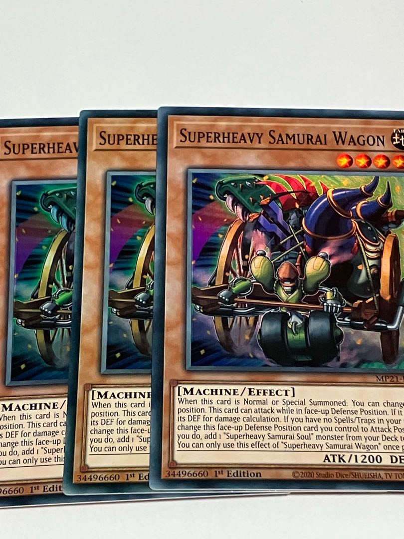 Superheavy Samurai Wagon English EU edition 3 copies