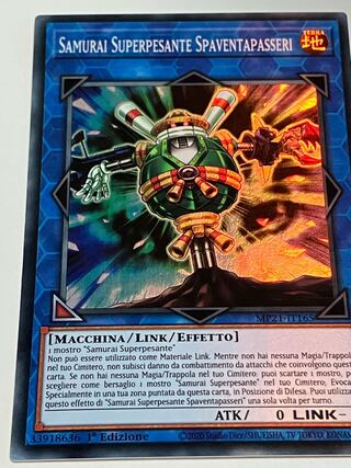 Superheavy Samurai Scarecrow Italian edition EU edition