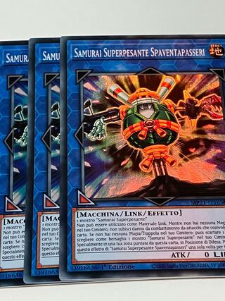 Superheavy Samurai Scarecrow Italian edition EU edition 3 copies