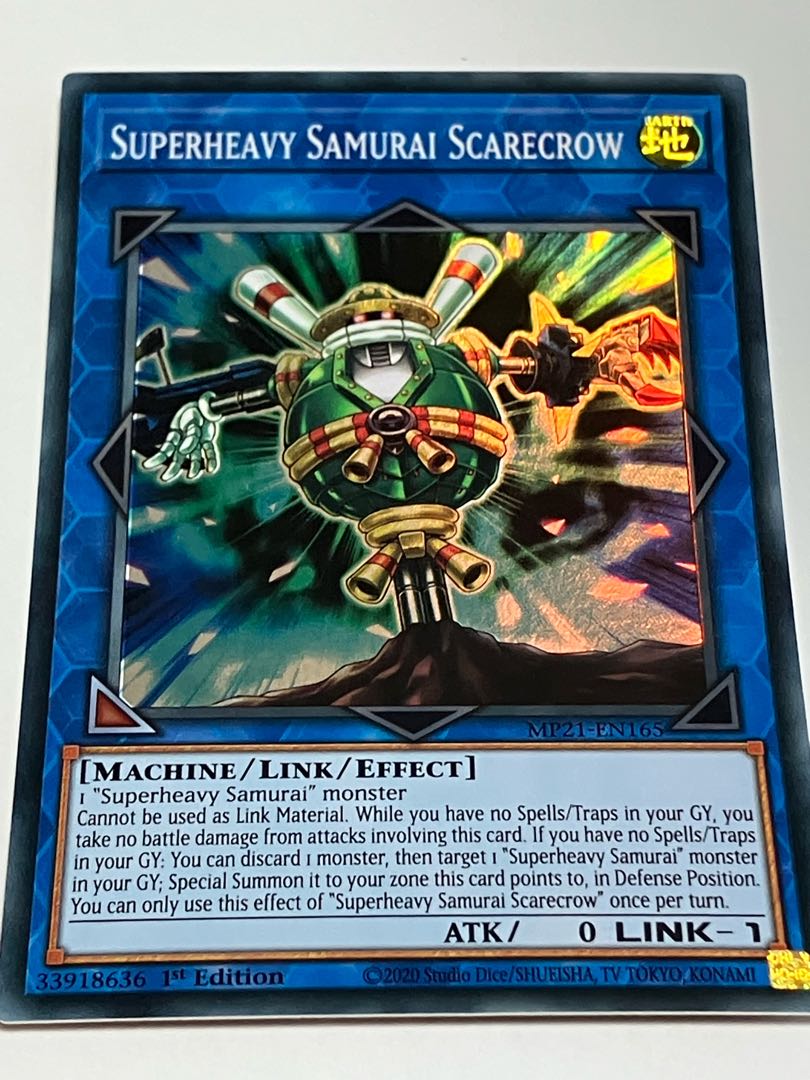 Superheavy Samurai Scarecrow English EU edition