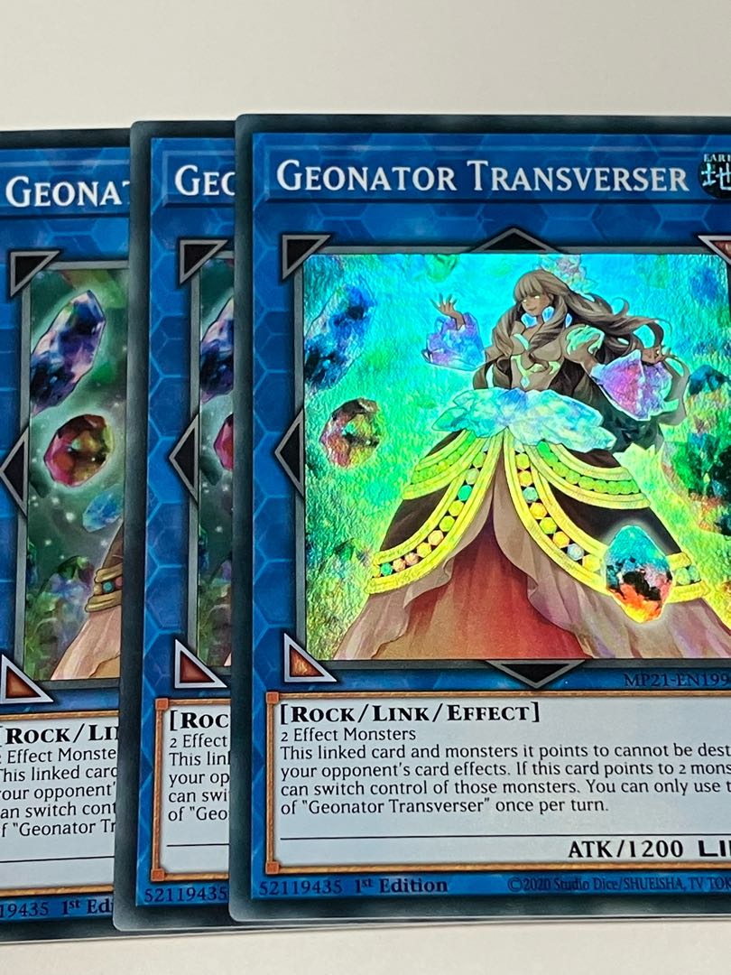 Geonator Transverser English EU edition 3 copies