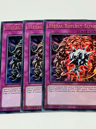 メタル・リフレクト・スライム　英語版　EU版　3枚