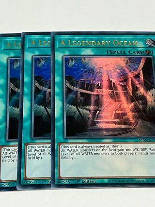 A Legendary Ocean English EU edition 3 copies