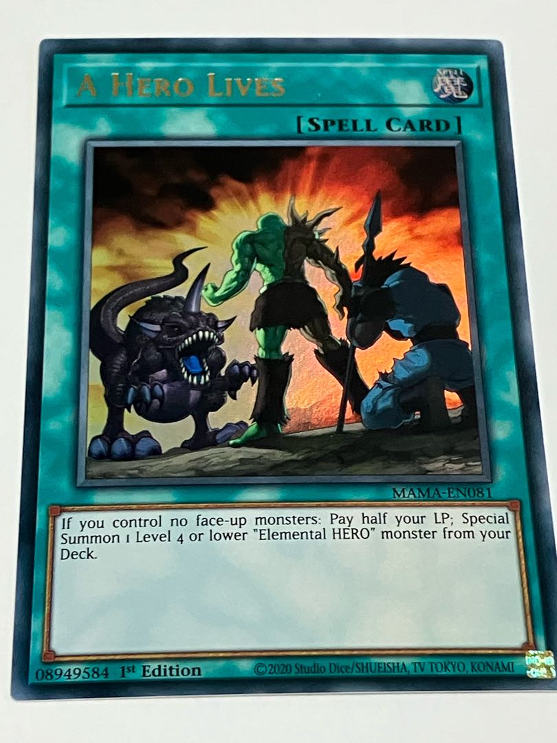 A Hero Lives English edition EU edition