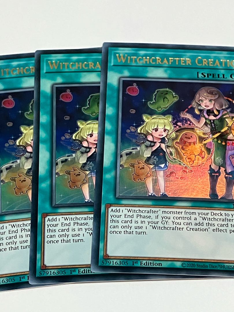 Witchcrafter Creation English EU edition 3 copies