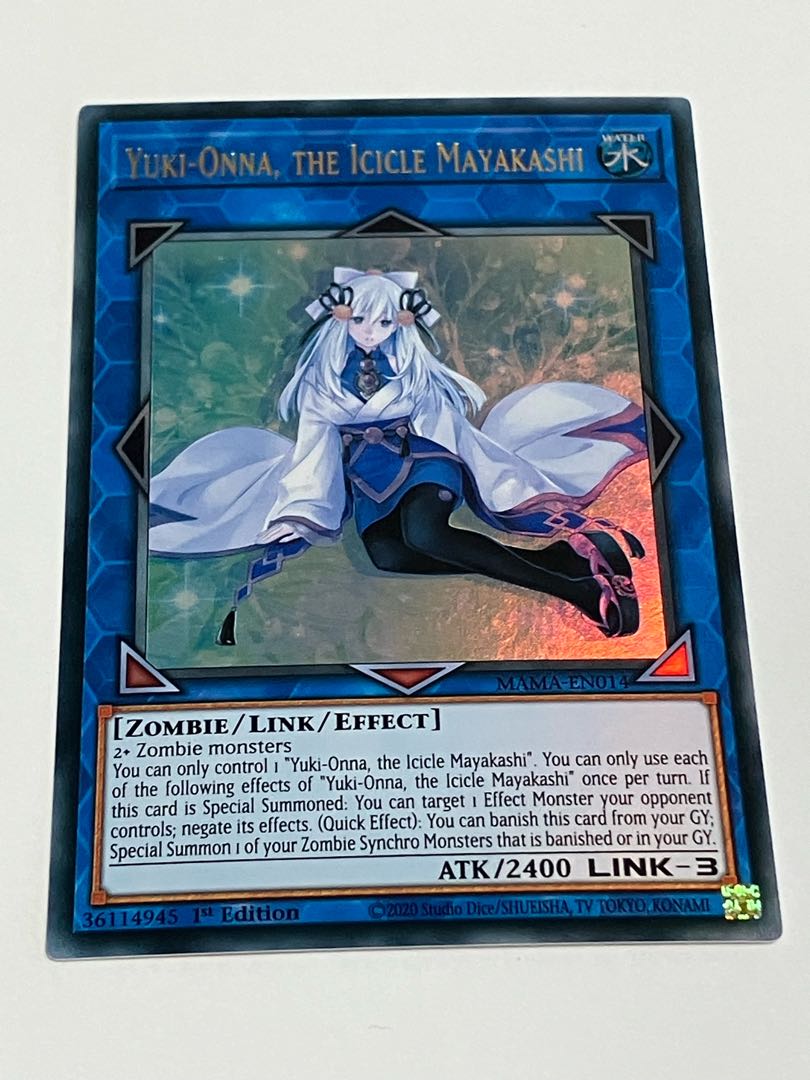 Taruki-Yuki-Onna, the Ice Mayakashi English edition EU edition