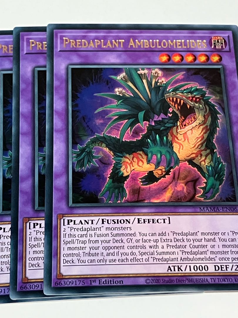 Prey Upon Plant Ambromeridus English EU edition 3 copies