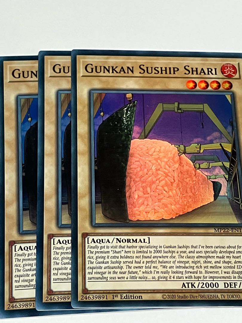 Gunkan Suship Shari English EU edition 3 copies