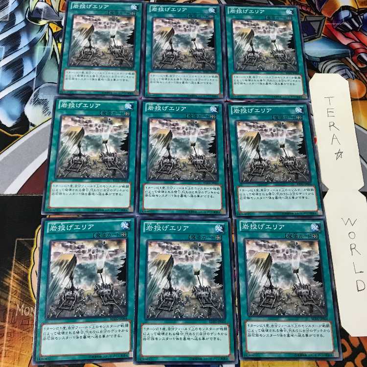 岩投げエリア REDU 1 ノーマル 9枚セット てら