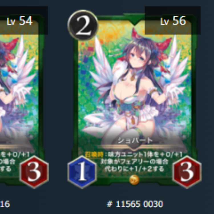 ショパート　2枚　スピあり　Lv56　Lv54　ゴールド