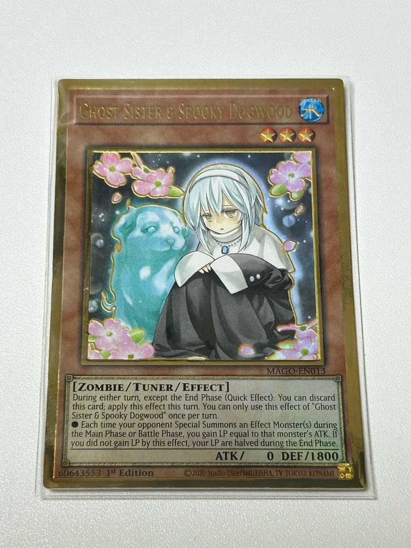 Ghost Sister & Spooky Dogwood Umi Outside Edition English/Korean Different Picture Gold Rare