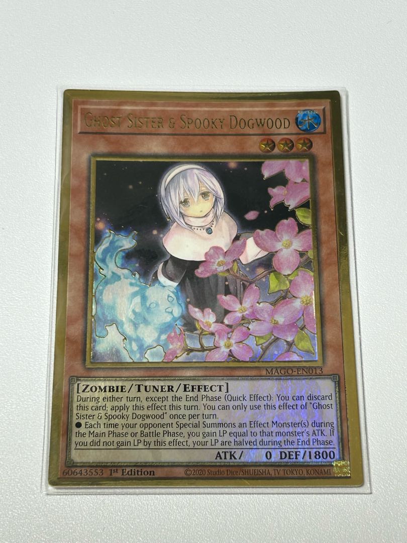 Ghost Sister & Spooky Dogwood Umi Outside Edition English/Korean Different Picture Gold Rare