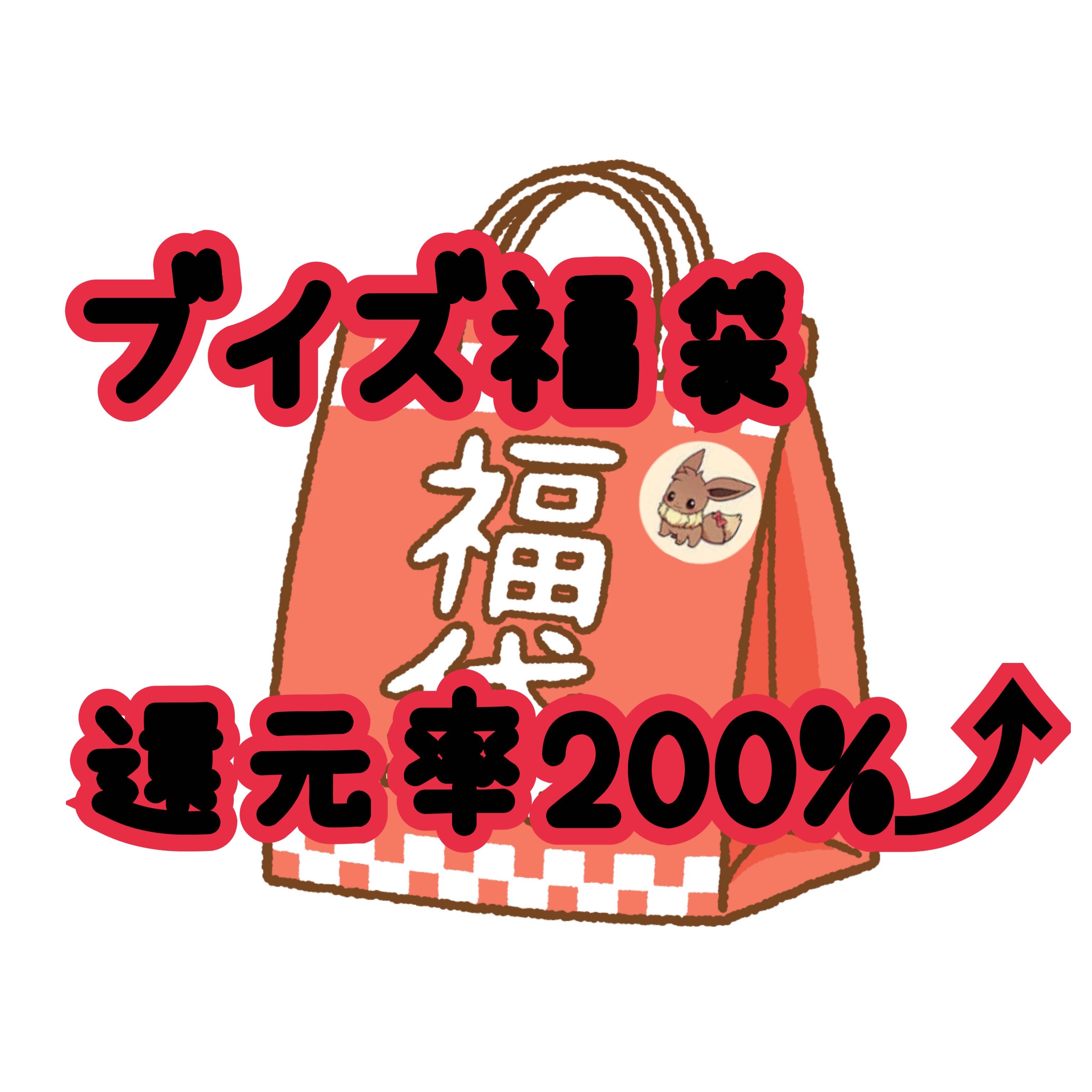 総額20000分以上!ブイズ福袋