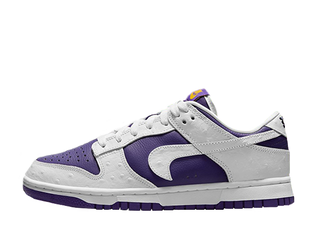 Nike Women's Dunk Low "Flip the Old School" HoWight/Varsity Purple Varsity Rosa's Black 28.5cm