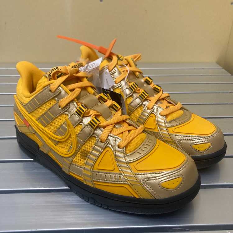 Off Ho Wight x Nike Air Rubber Dunk Low "University Gold" University Gold/Black 26.5cm