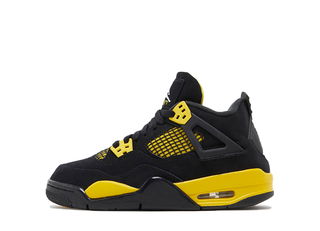 Nike Gs Air Jordan 4 Retro "Thunder/Black"(2023) 24cm