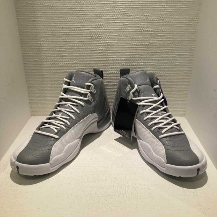 ナイキ エアジョーダン 12 レトロ "ステルス" ステルス/ホワイトクール グレー 28.5cm